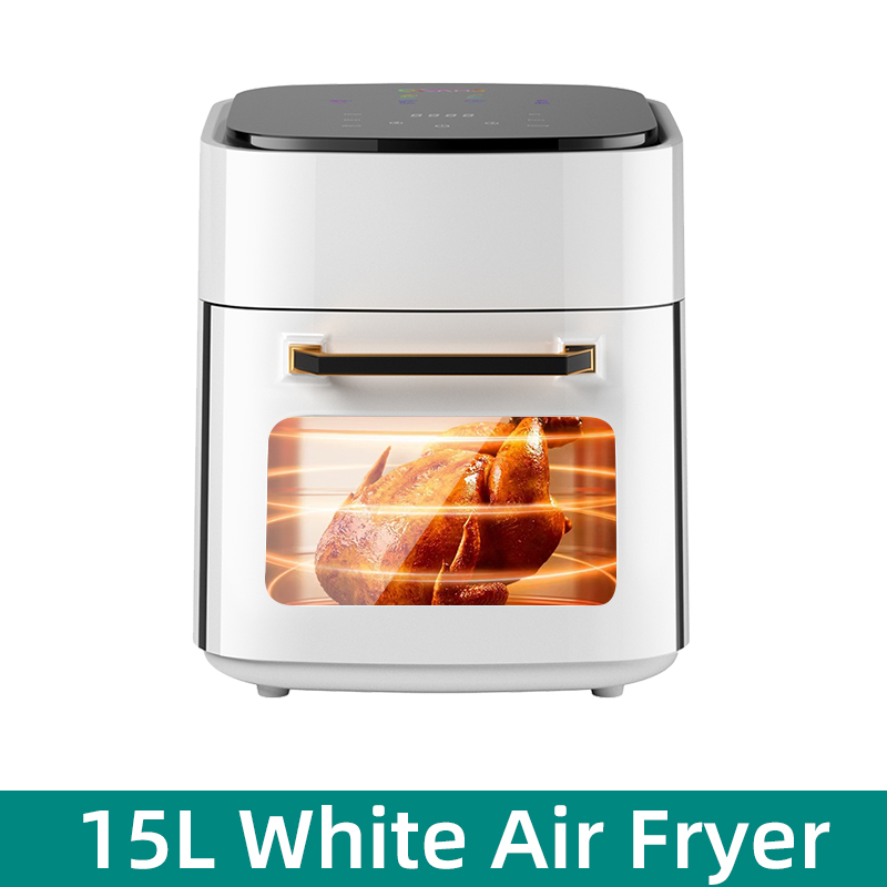 EONE Air Fryer 15L 12L 8L Touch Digital Display Black Airfryer Oil Free
