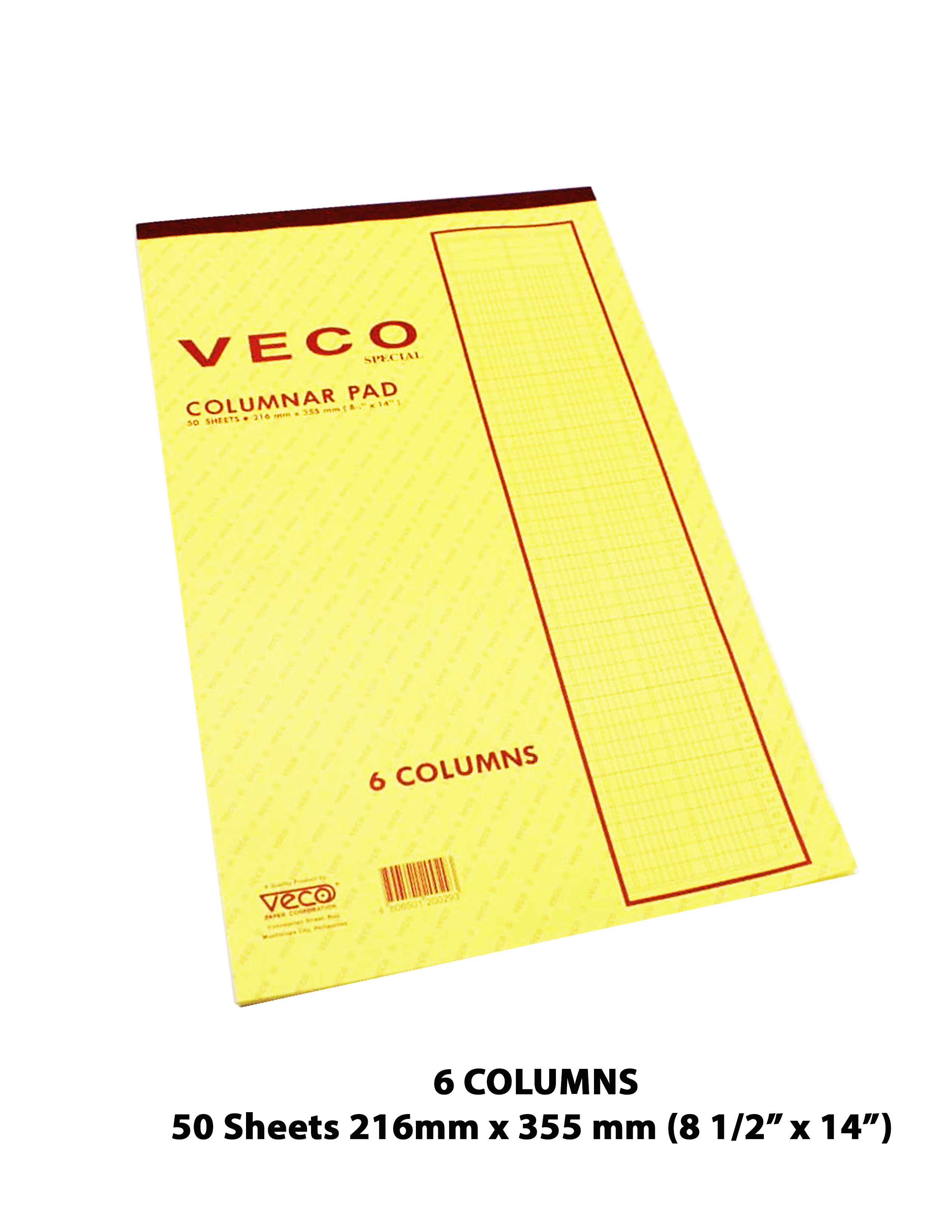 Veco / Fortune Columnar Pad 50sheets per pad Lazada PH