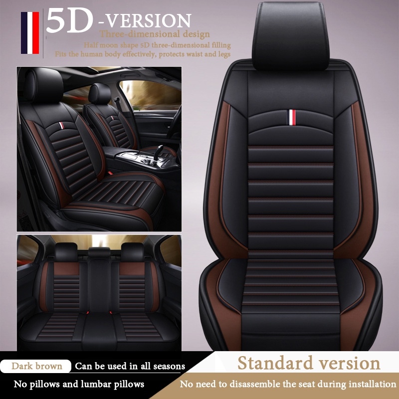 Full surround genuine leather car seat cover ⭐ Use high quality leather