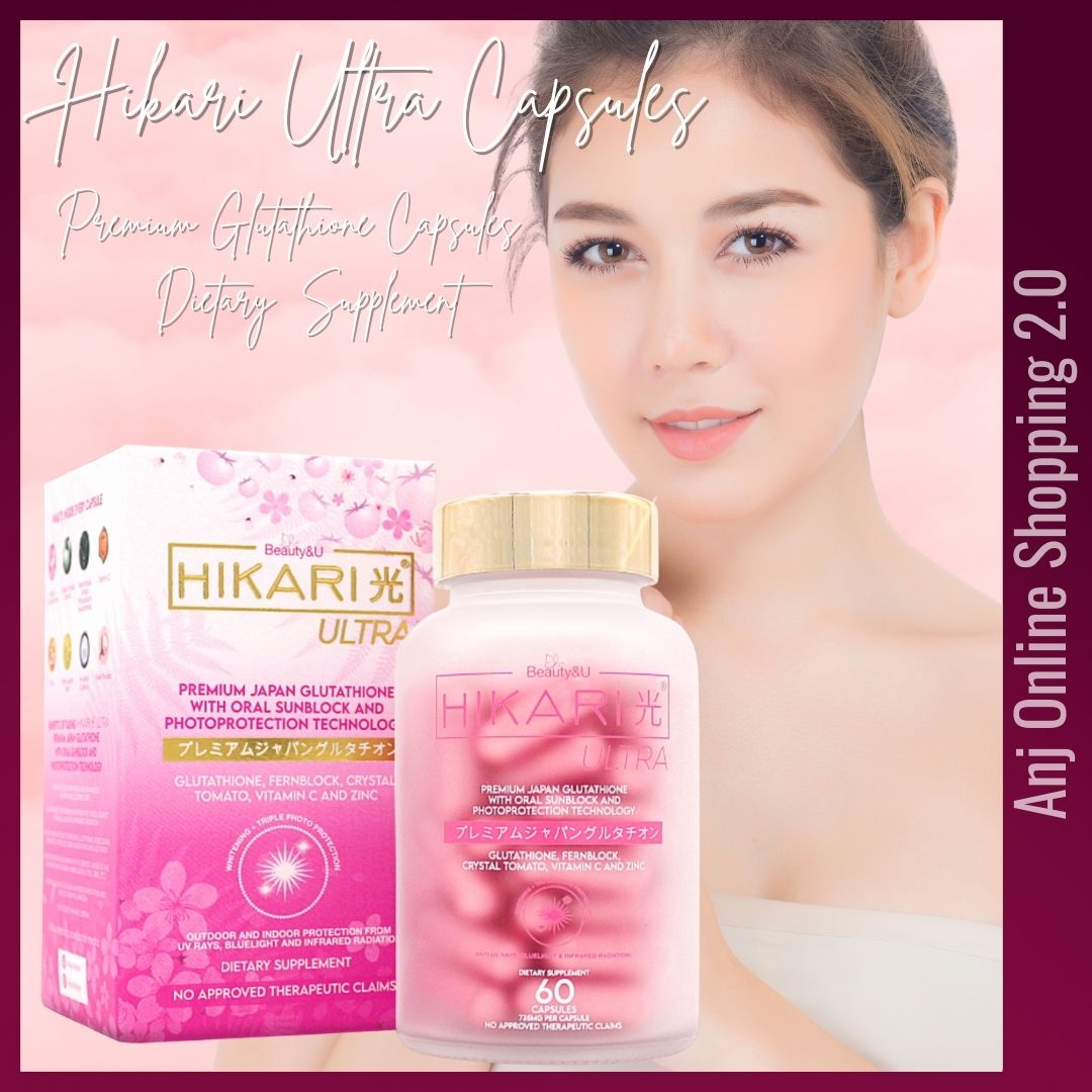 Hikari Ultra Premium Japan Glutathione Trending Repair Skin Damage Anti Aging Helps Boost