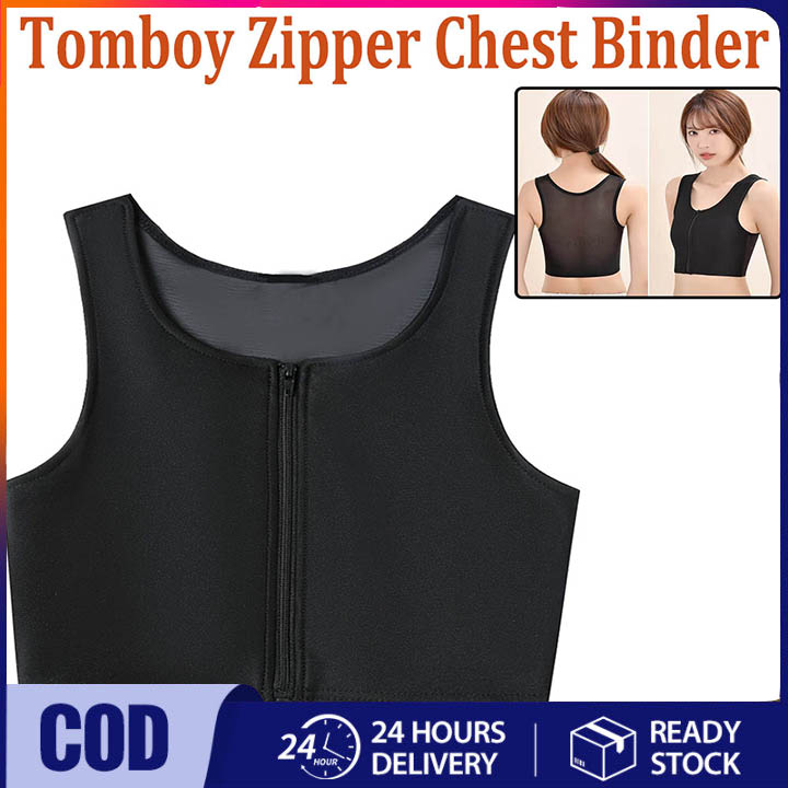 Tank Top Tomboy Breast Shaper Vest Breathable Clothes Lady Binder