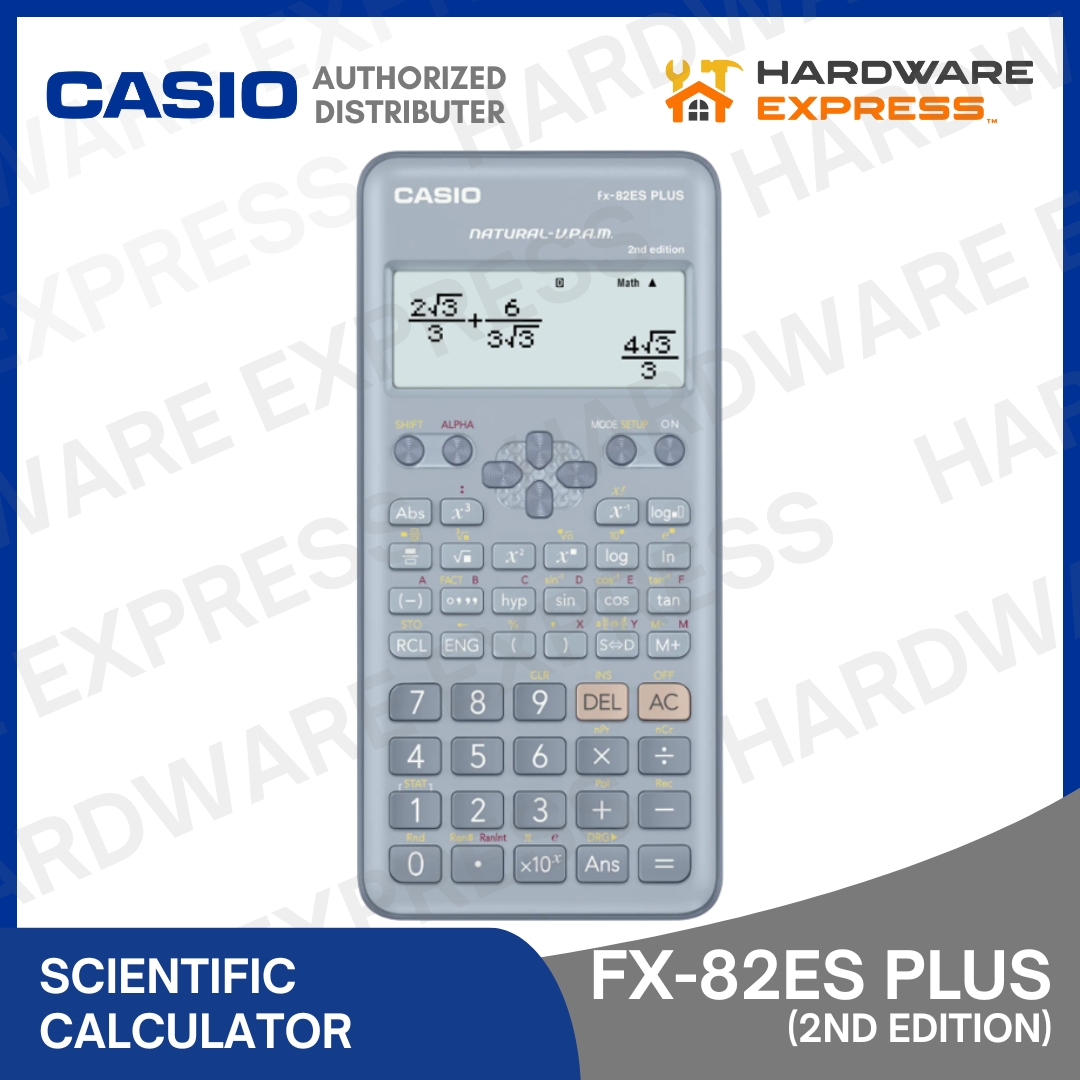 Casio FX-82ES PLUS 2nd Edition Scientific Calculator Lazada