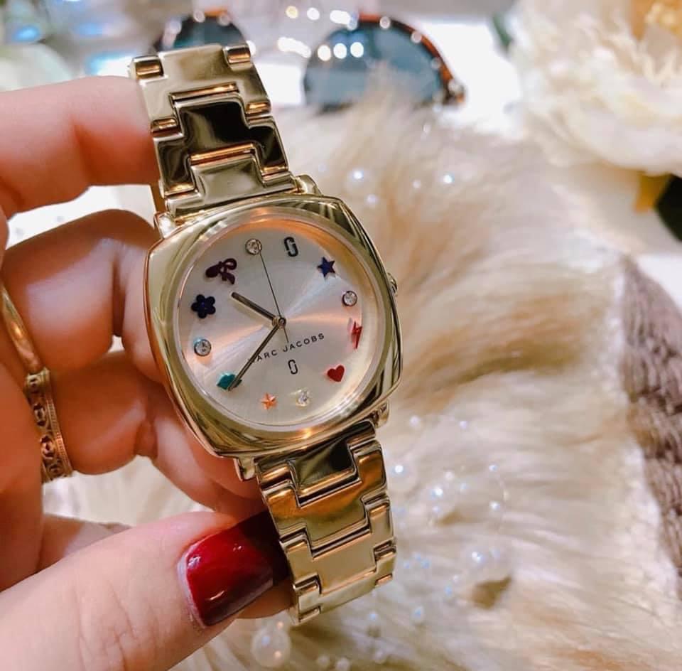 Marc Jacobs MJ Mandy Gold Tone Ladies Watch (MJ3549) | Lazada PH