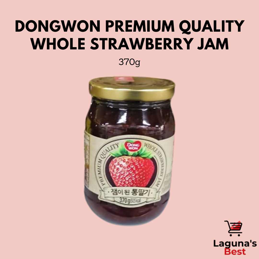 Dongwon Premium Quality Whole Strawberry Jam 370g 