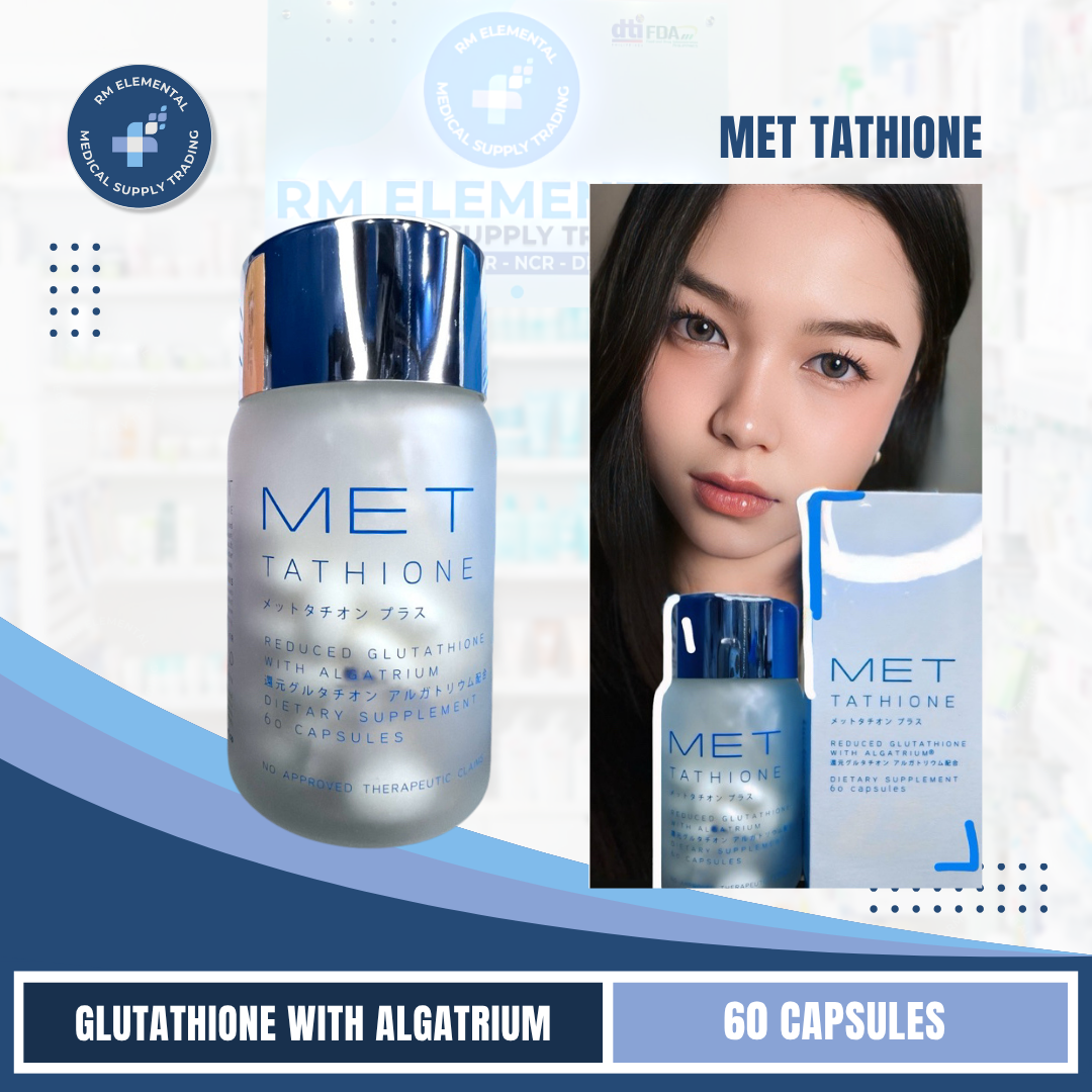 metathione vs glutathione Glow with Met Tathione Capsules Anytime, Anywhere main image 1