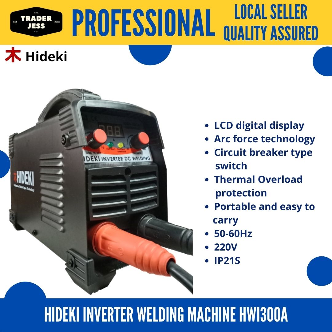 Hideki Digital Inverter Welding Machine 300A with circuit breaker
