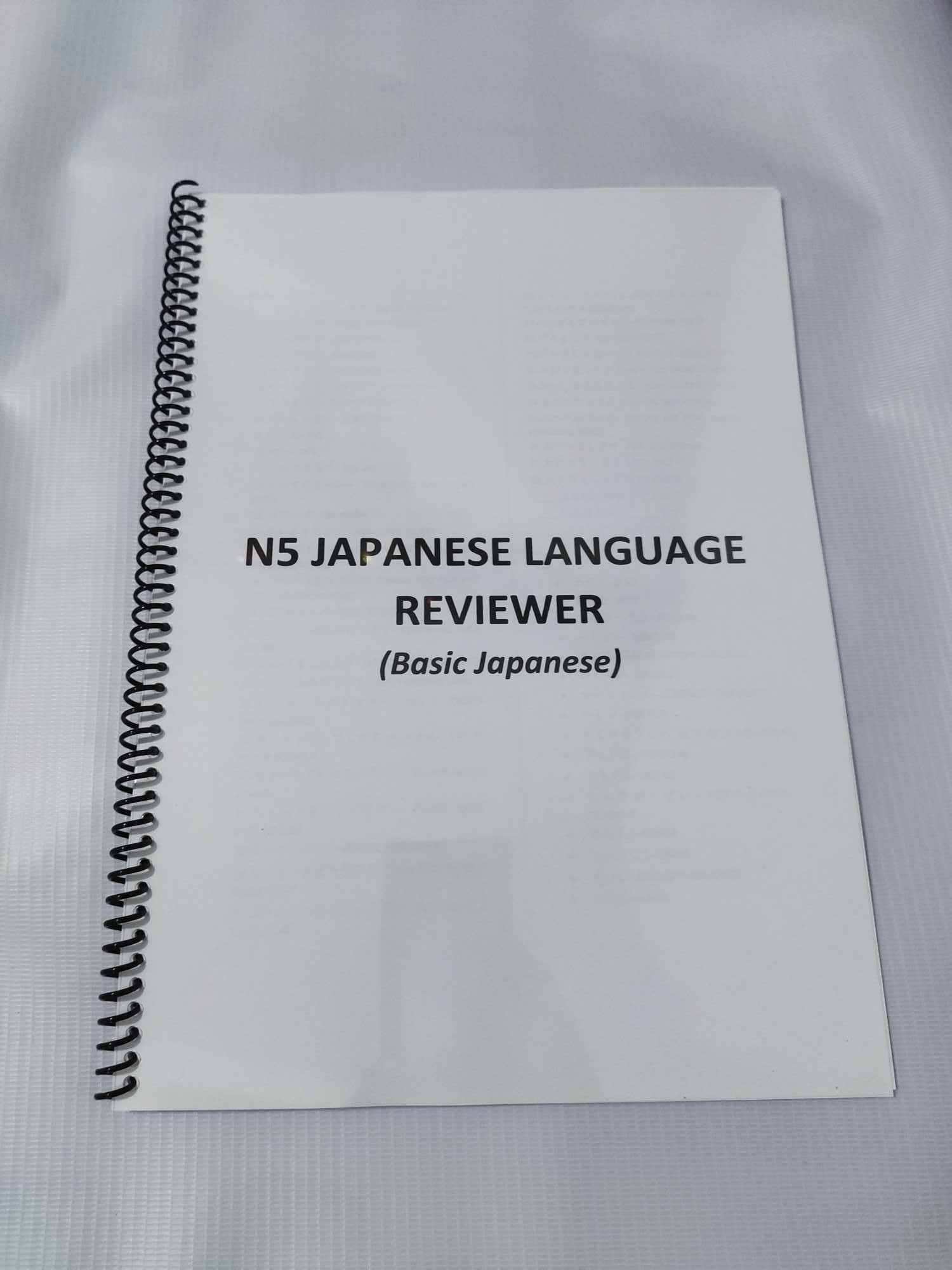 MINNA NO NIHONGO 1 - N5 Japanese Language Reviewer (Basic Japanese ...