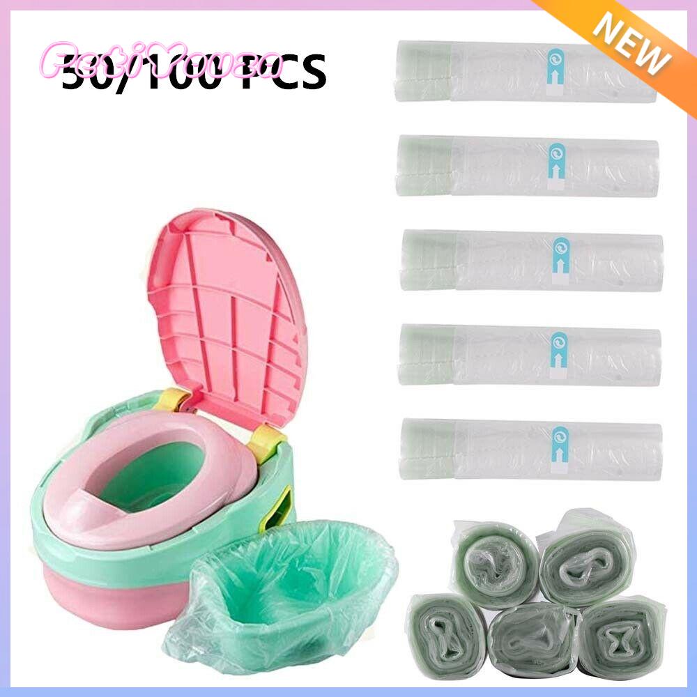 60 Refill Potty Bags: Absorbent, Disposable Potty Liners Compatible with  OXO Tot 2-in-1 Go Potty | Strong, Leak-Proof Bags Work with Most Travel  Potties, Potty Chairs, Potty Seats & Portable Toilets -