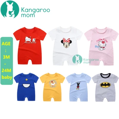 Kangaroomom Baby Cute Bodysuit Onesie Cotton Infant Jumper Baby Cloth
