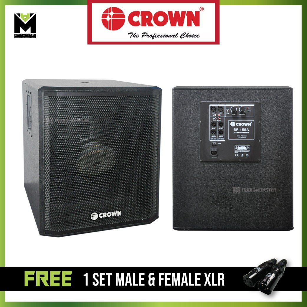 Crown hot sale active subwoofer