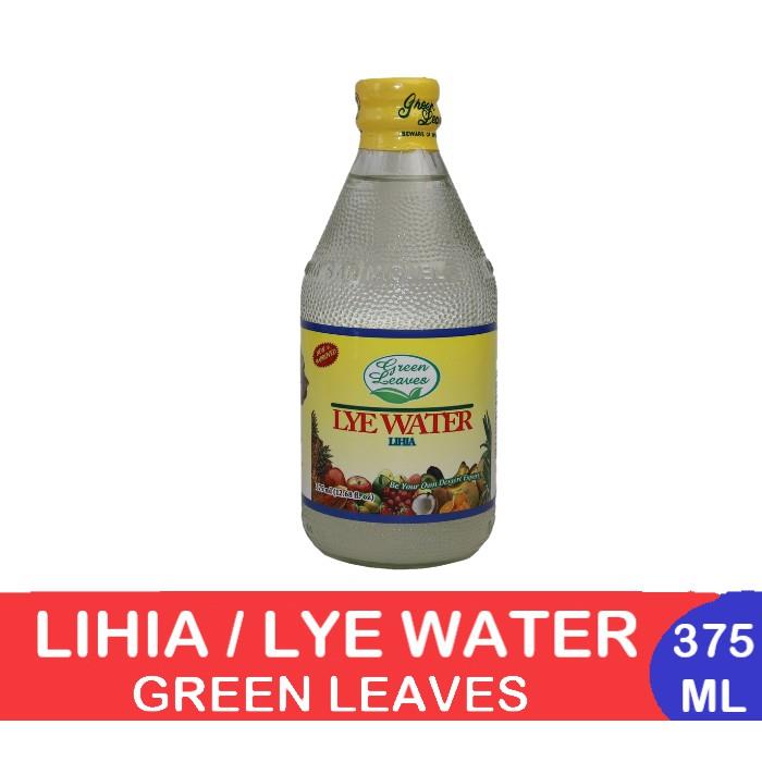 Lye Water / Lihia 60ml, 375ml (Green Leaves)