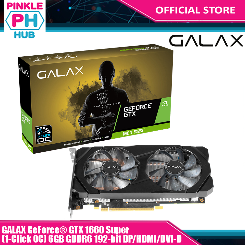 Galax Gtx Gtx 1660 Super One Fan Buy Galax GTX 1660 Super (1-Click