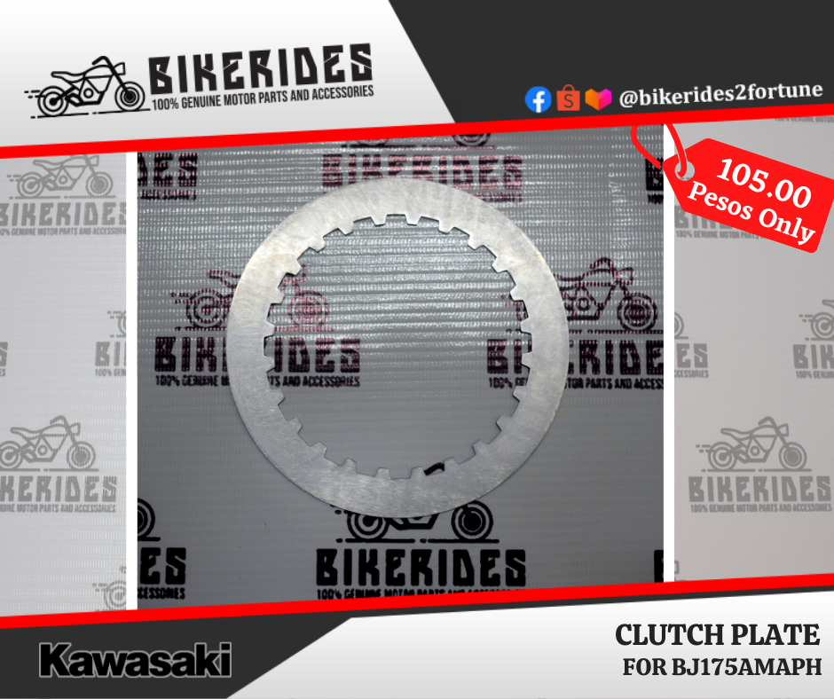 CLUTCH PLATE (BARAKO 175) KAWASAKI GENUINE PARTS (130891076) Lazada PH