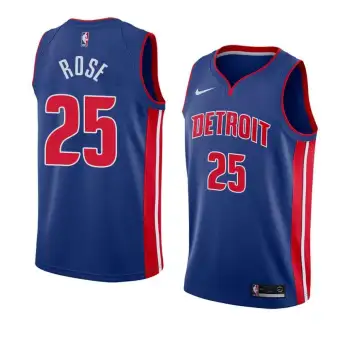 Derrick Rose Detroit Pistons Jersey 