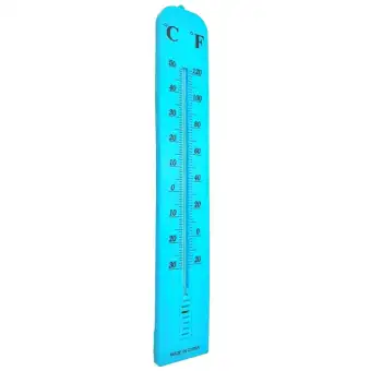 Large 16 Inches Wall Thermometer Room Temperature Measurement Ambient Temperature Celsius Fahrenheit Sensor