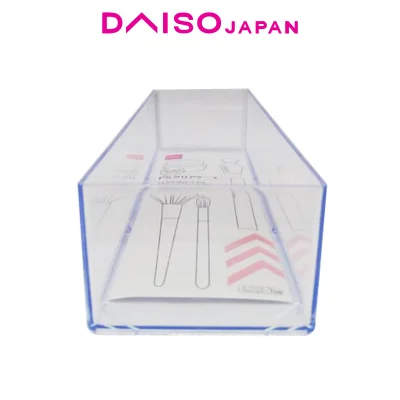 Daiso Clear Case Single Storage Compartment