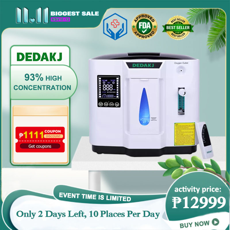 【11.11Limited time order】DEDAKJ DE1A 7L Portable Home Oxygen