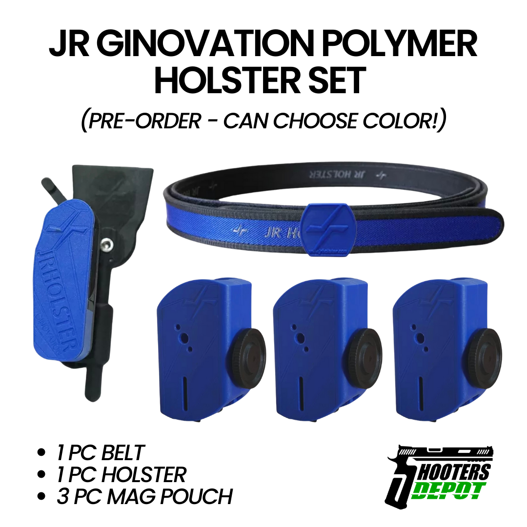 SHOOTERS' DEPOT JR HOLSTER SET GINOVATION POLYMER JR Belt, Holster