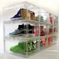 hi top shoe box black