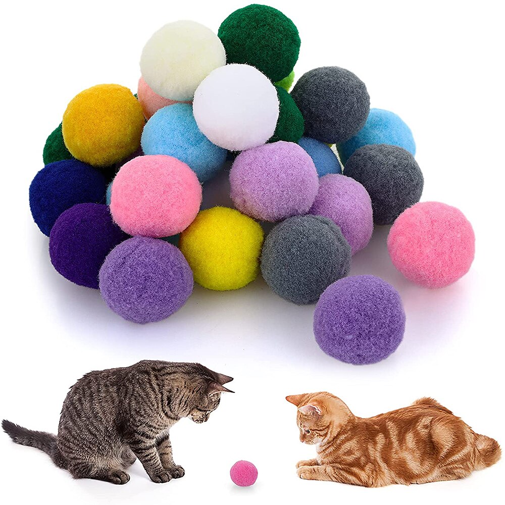 Cute Funny Cat Toys Stretch Plush Ball Cat Toy Ball Creative