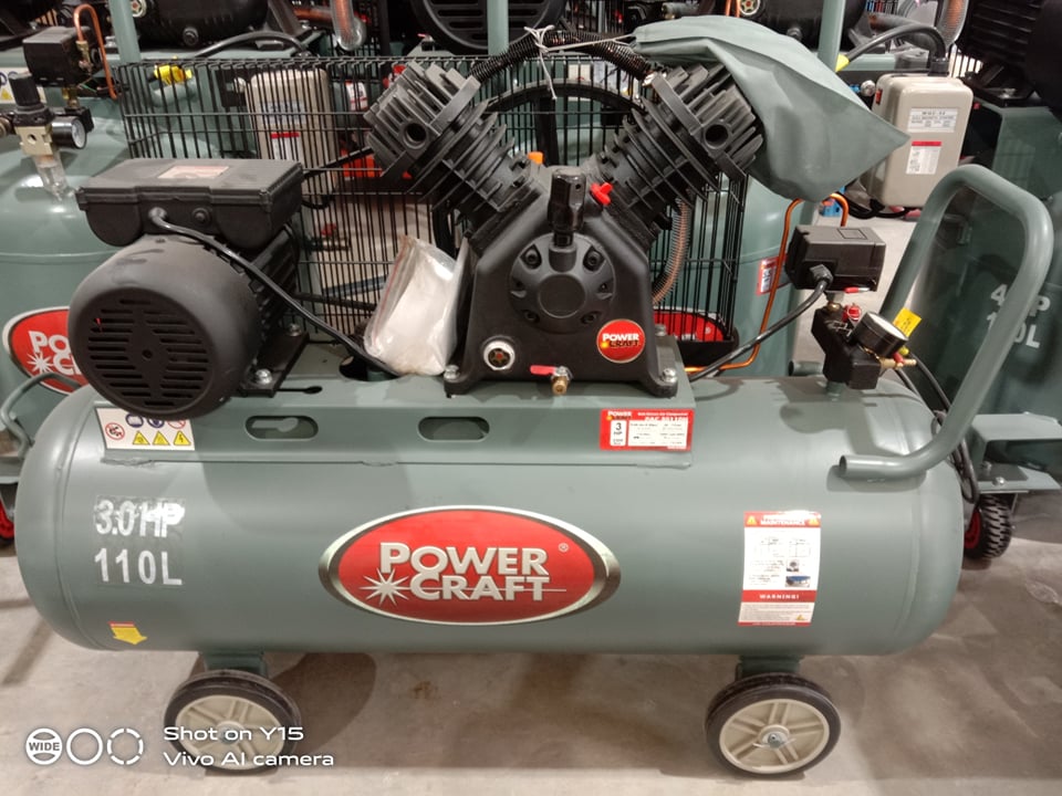 POWER CRAFT AIR COMPRESSOR 3HP PAC301011H 110 Liters Lazada PH
