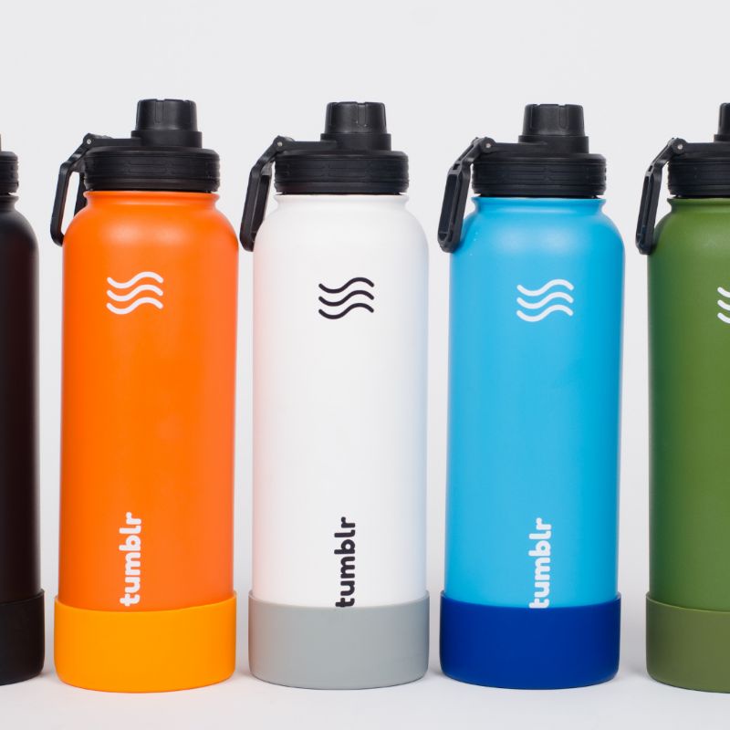 40oz Tumbler Double Wall Vacuum Insulated Flask Drinking Water Bottle