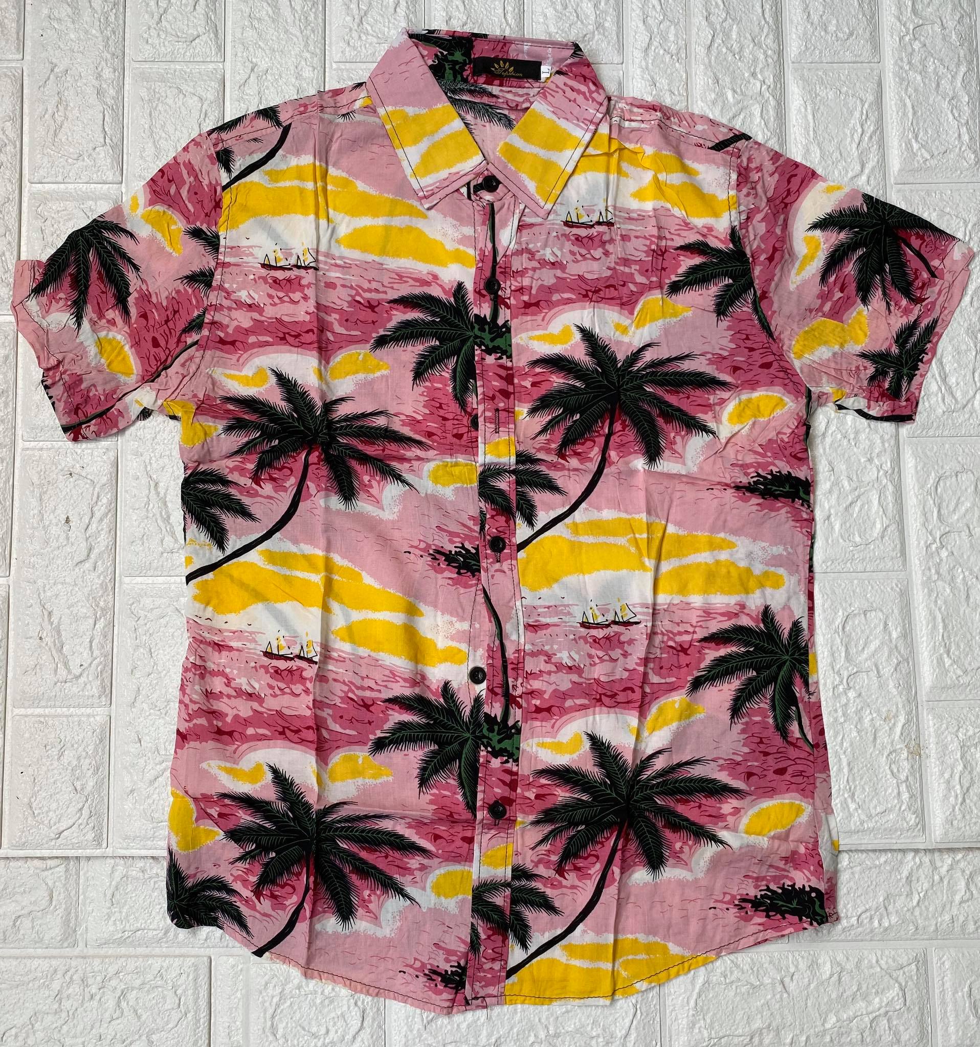 hawaiian collared shirts