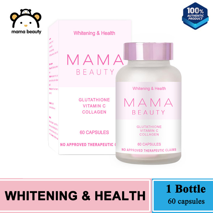 mama beauty glutathione Capsules with Biotin Vitamin C Glutathione Whitening Capsule Brightening Skin Anti Aging Glutathione with Collagen Capsule Beauty Collagen Supplements Cindella Bar Best glutathione