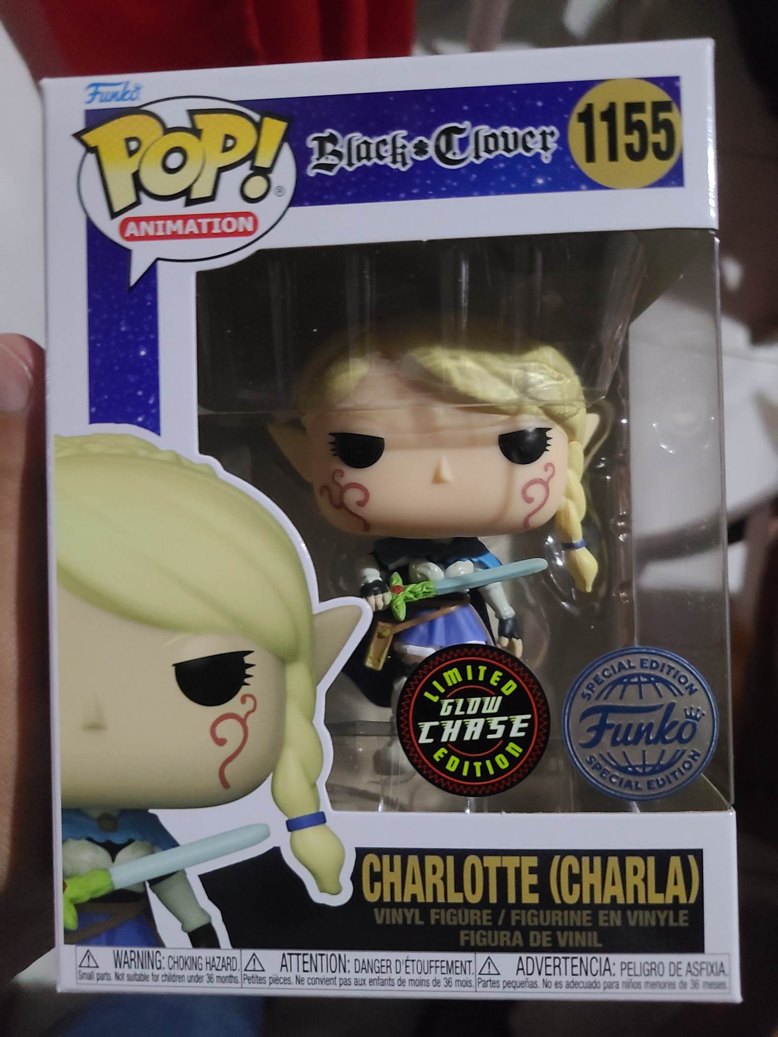 Funko POP! Animation Black Clover Charlotte (Charla) Edition