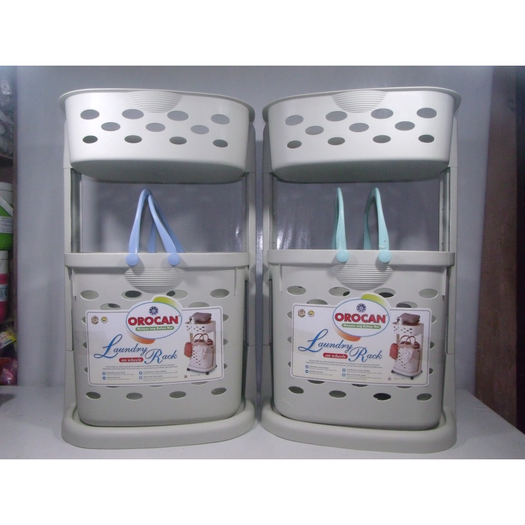 8788 Orocan Laundry Rack (Random Color) (with wheels) durable Lazada PH