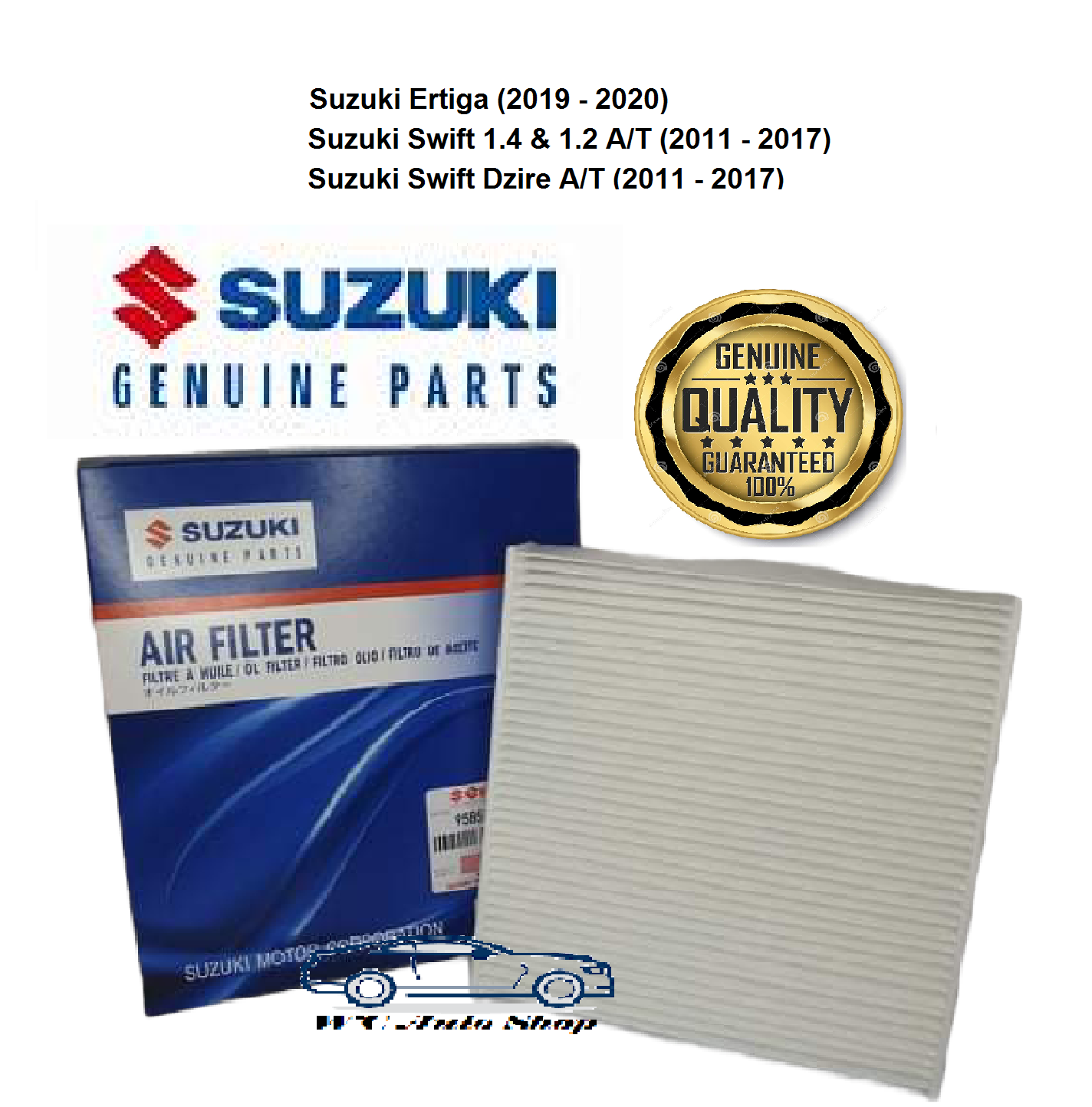 Suzuki AC Cabin Filter for Suzuki Ertiga (2019 2020), Suzuki Swift 1.