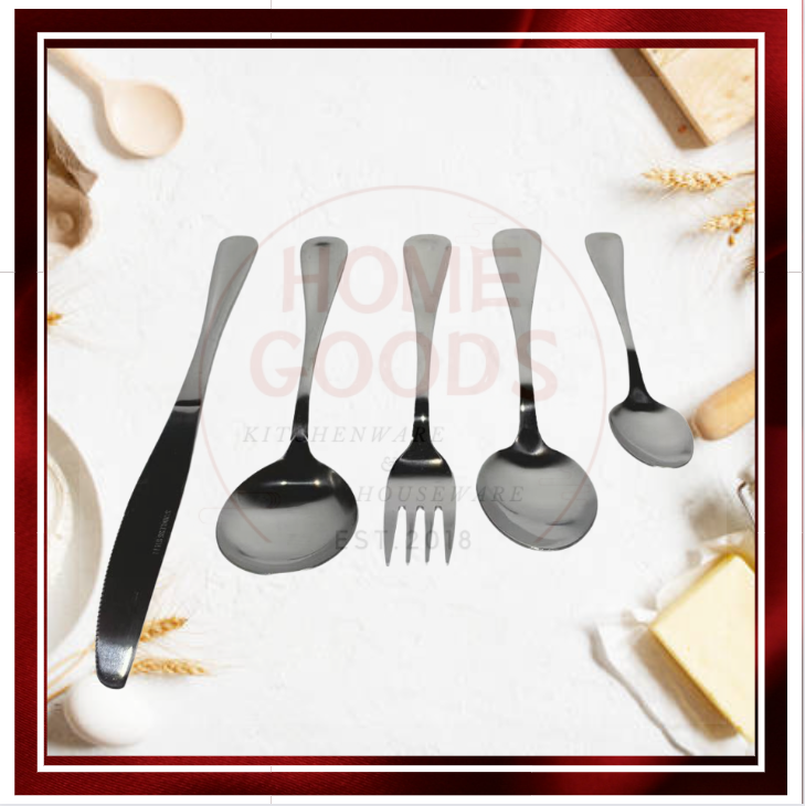 555 High Grade Set Stainless Steel Cutlery Table Fork Knife Spoon and