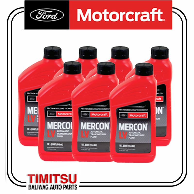 MERCON LV ATF AUTOMATIC TRANSMISSION FLUID MOTORCRAFT GENUINE PART NO.  1056857