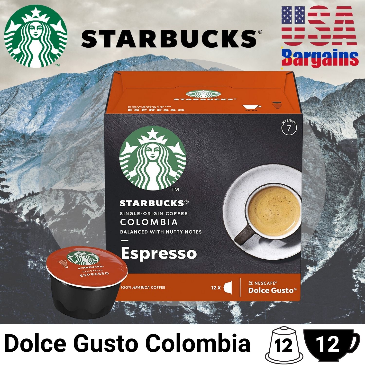 Starbucks Colombia Dolce Gusto