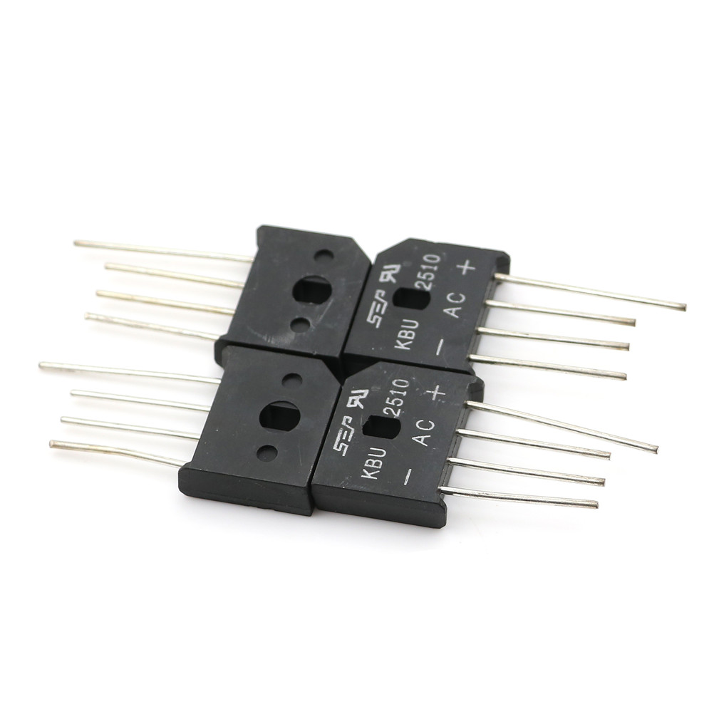 EVAN  5Pcs 25A 1000V Diode Bridge Rectifier KBU2510