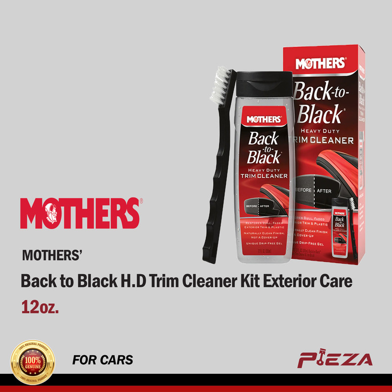 Mothers Back to Black Heavy Duty Trim Cleaner Kit