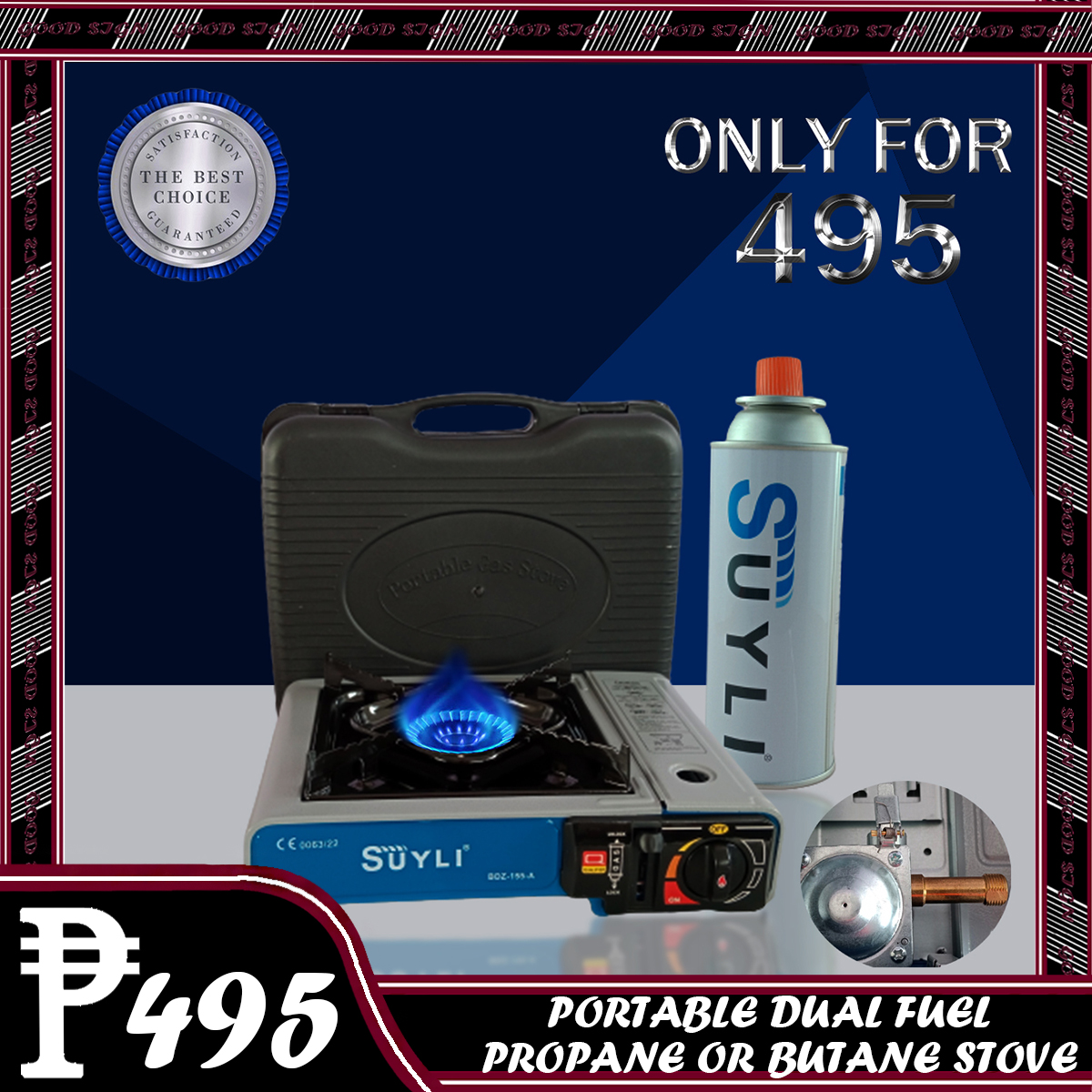 ( BDZ 155 A ) Portable Dual Fuel Propane or Butane Stove Lazada PH