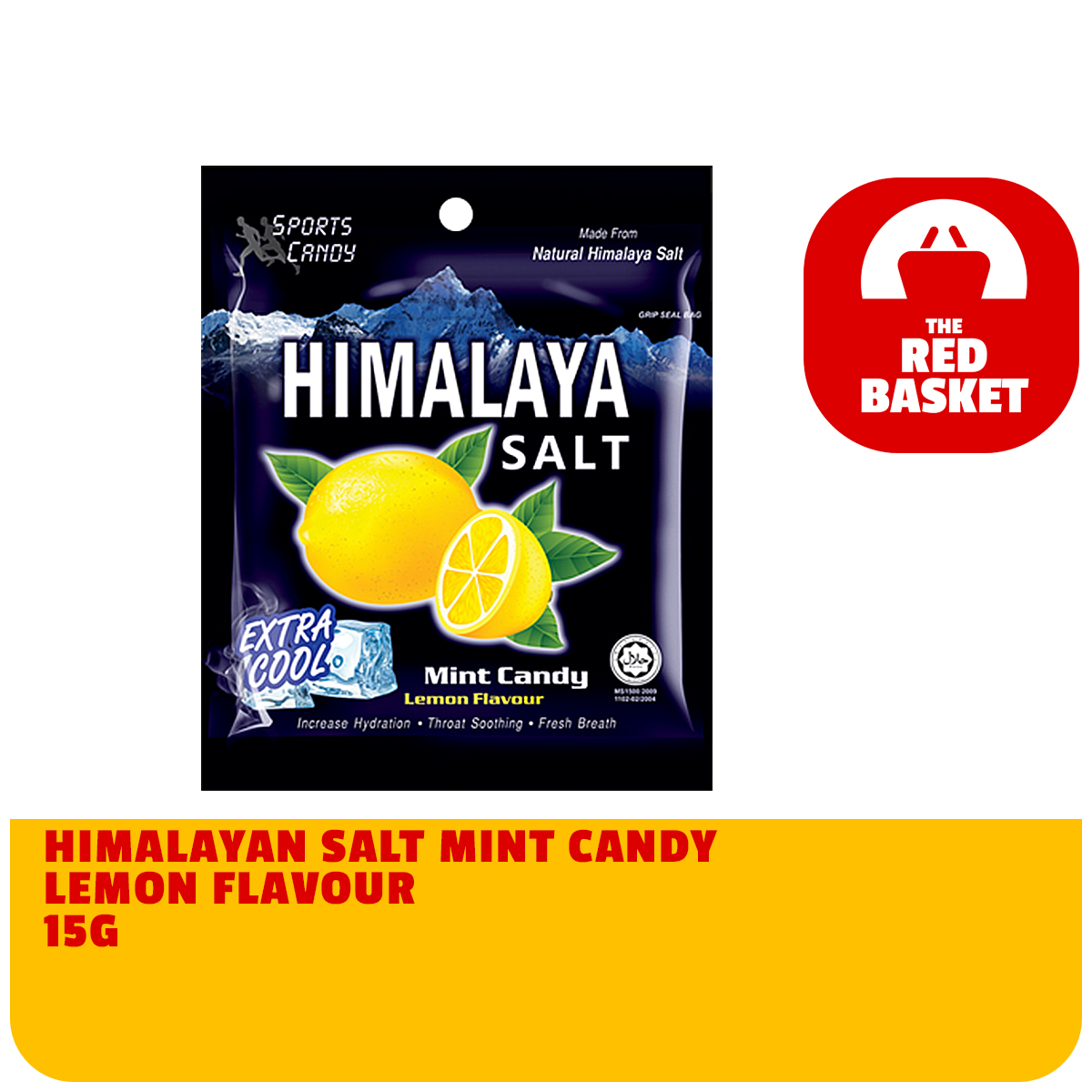 HIMALAYA SALT MINT CANDY LEMON FLAVOR 15G