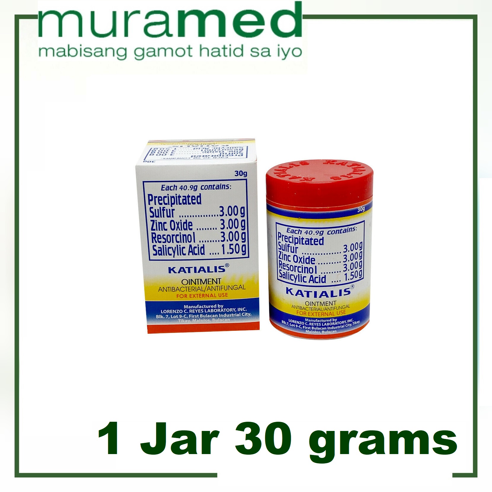 Katialis Ointment 30 grams Lazada PH