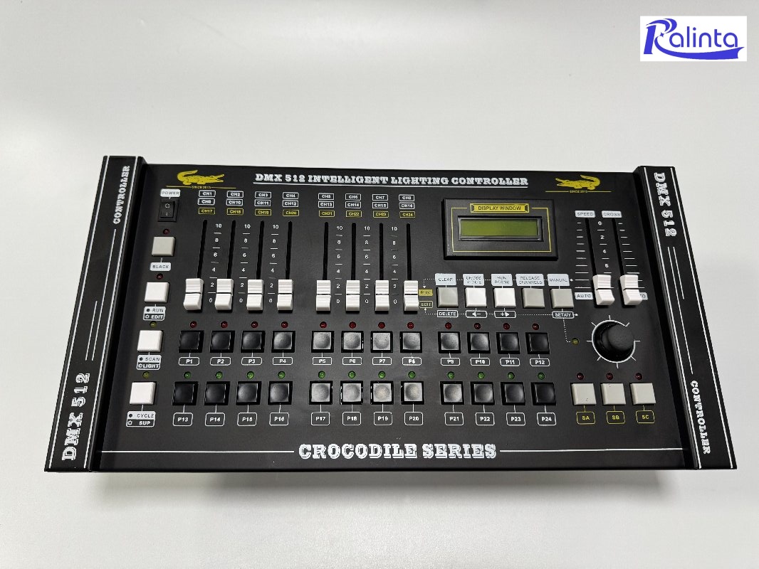 Crocodile 2024 lighting controllerdmx 512 controllerdj Crocodile 2024 lighting controllerdmx 512 controllerdj