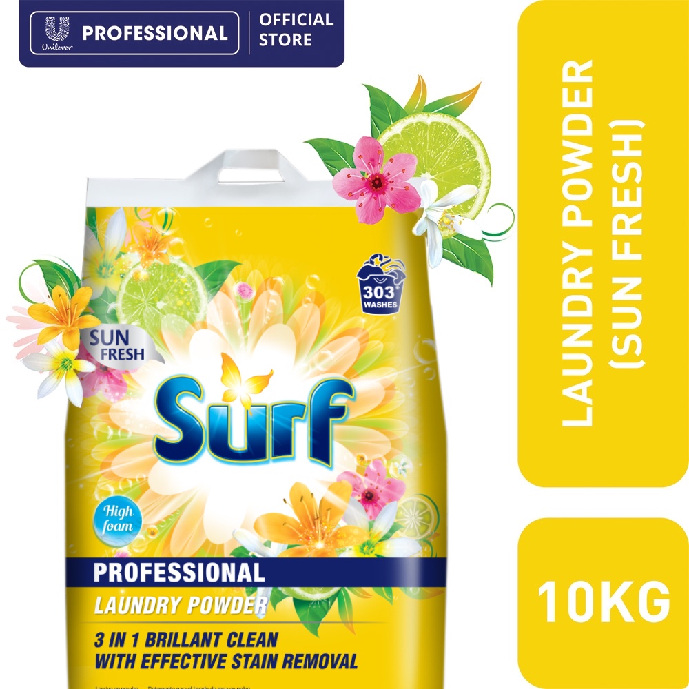 Surf Pro Laundry Powder Sun Fresh 10kg Lazada PH