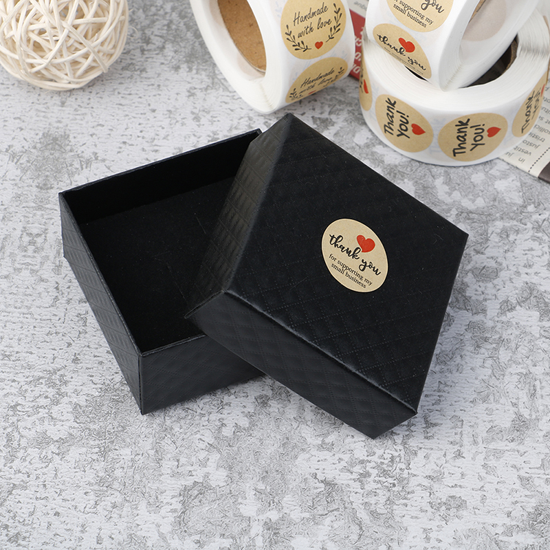 Dingdaocunz 500Pcs Thank You Stickers Seal Labels Round Paper Label ...