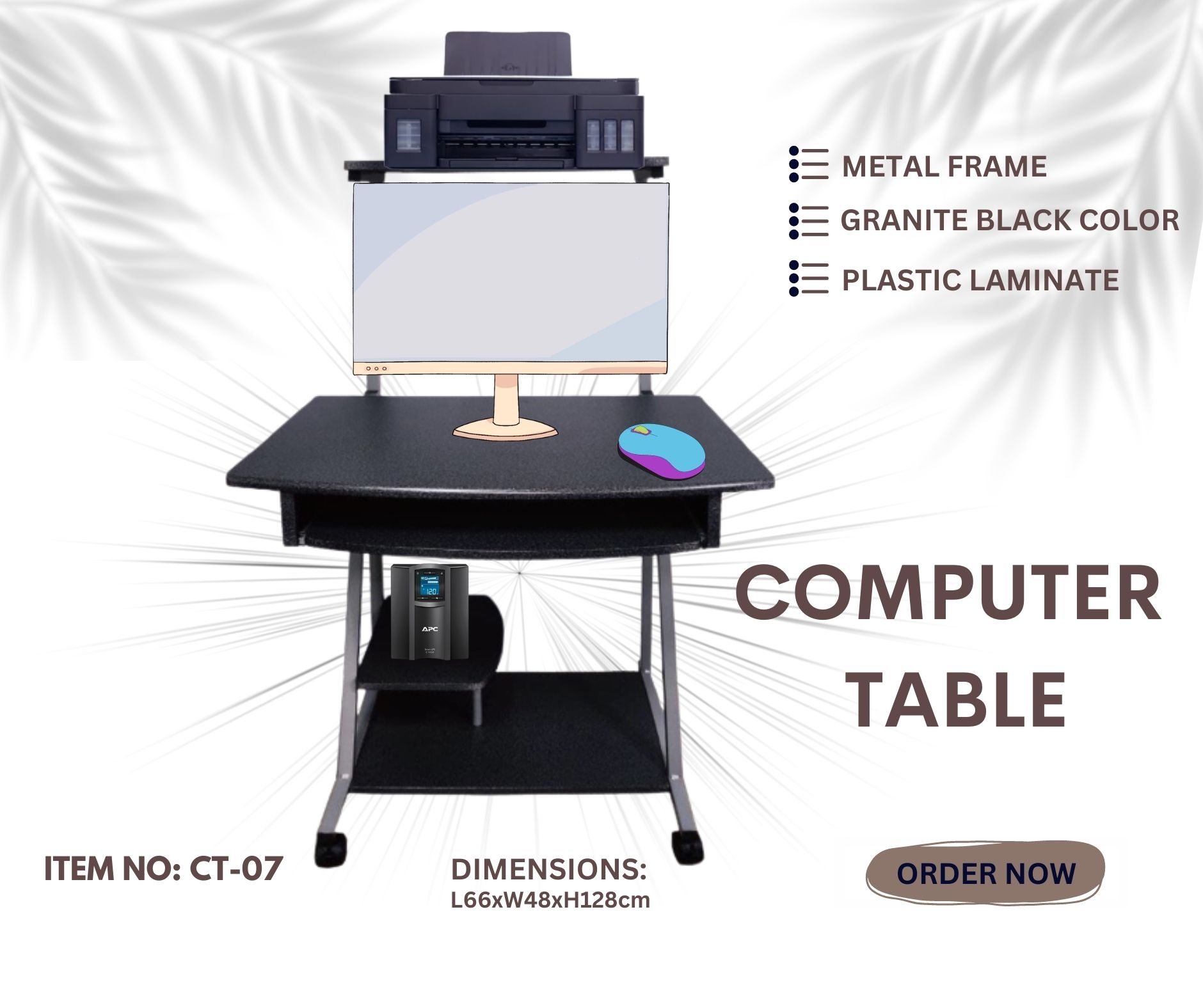 Computer table(with printer rack) Lazada PH