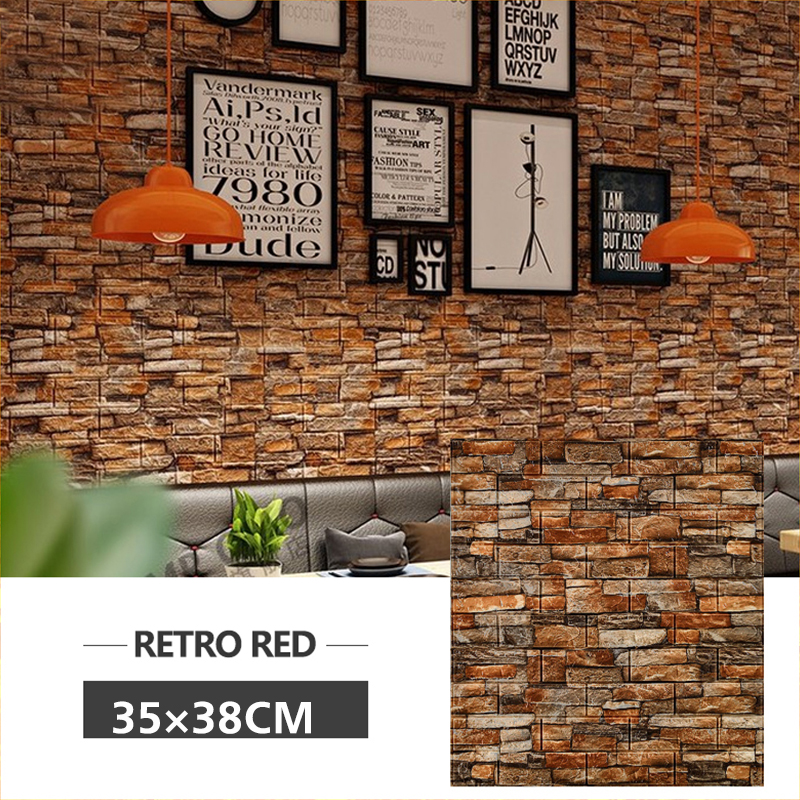 【Buy 50 Take 50】BGVP 38x35cm 3D Wallpaper Sticker Ceiling Wallpaper