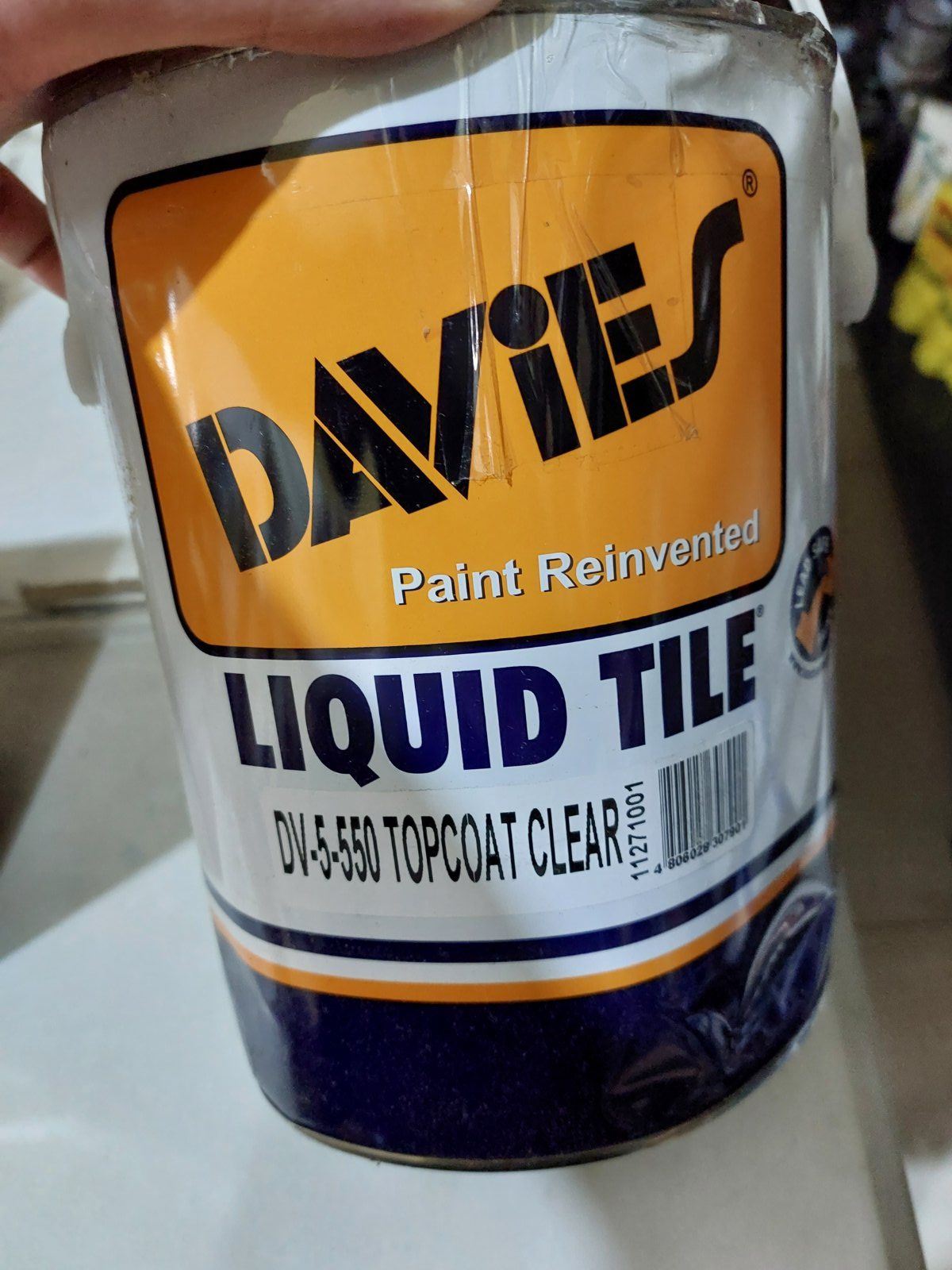 Davies Liquid Tile DV5550 Topcoat Clear 4L Same Sa Acrytex Lazada PH