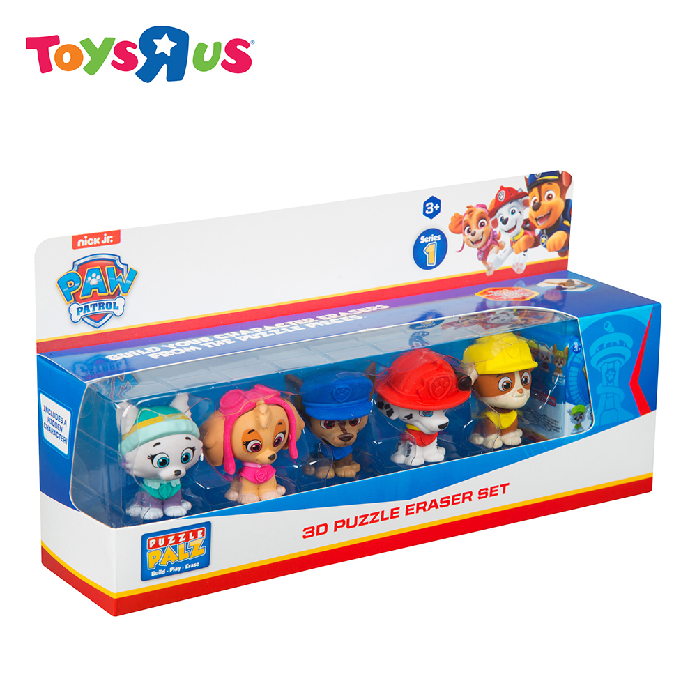 Paw Patrol Marshall 3D Puzzle Eraser Character Kids School Stationary Boys Girl 