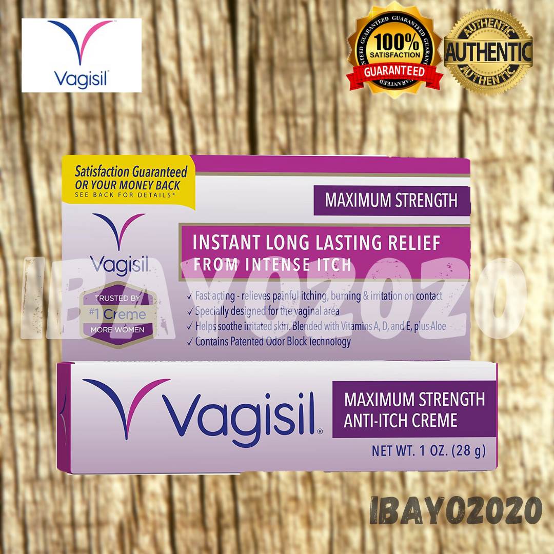 VAGISIL ANTI ITCH MAXIMUM STRENGTH YEAST INFECTION CREME 28 g Lazada PH