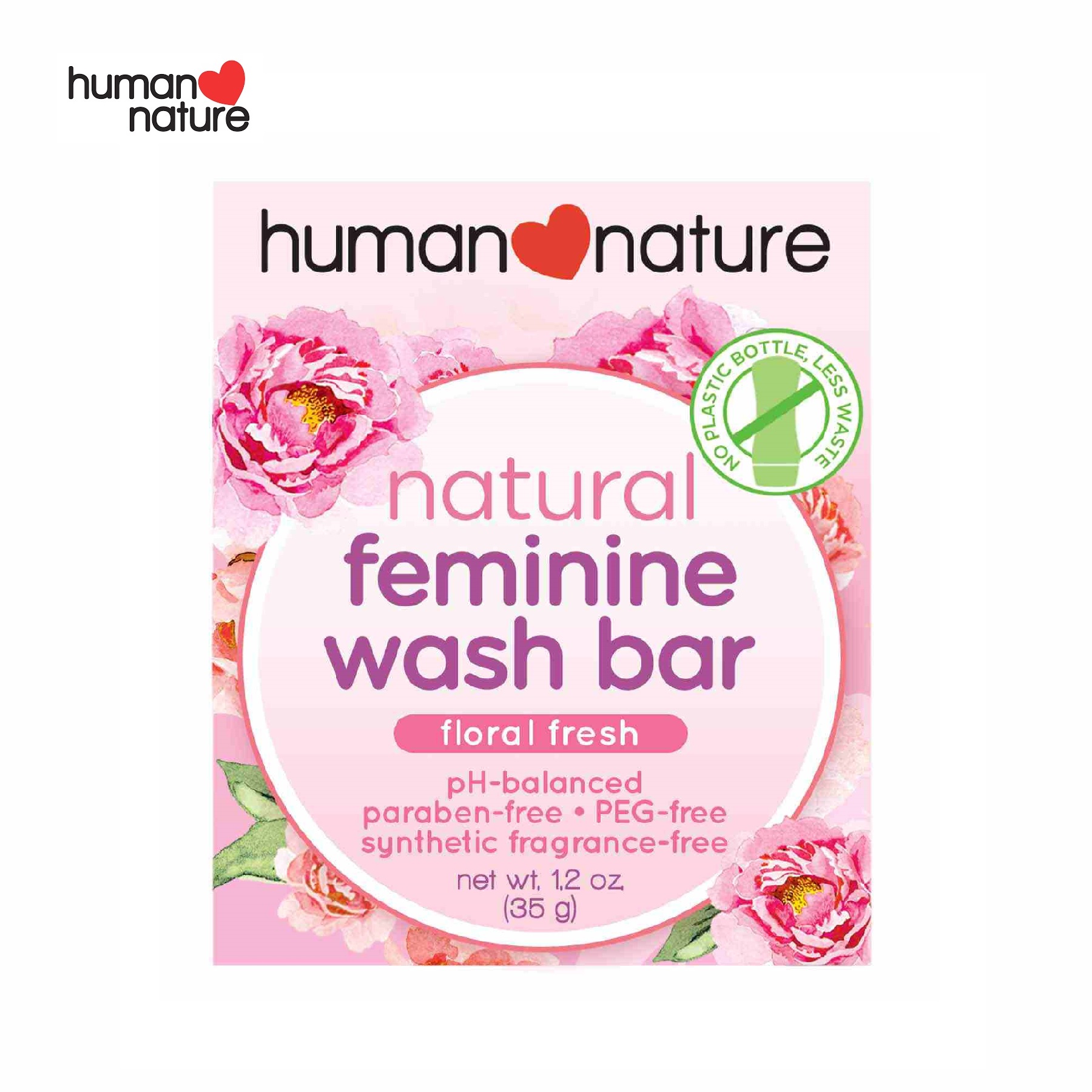 Human Nature Feminine Wash Bar 35g Lazada PH