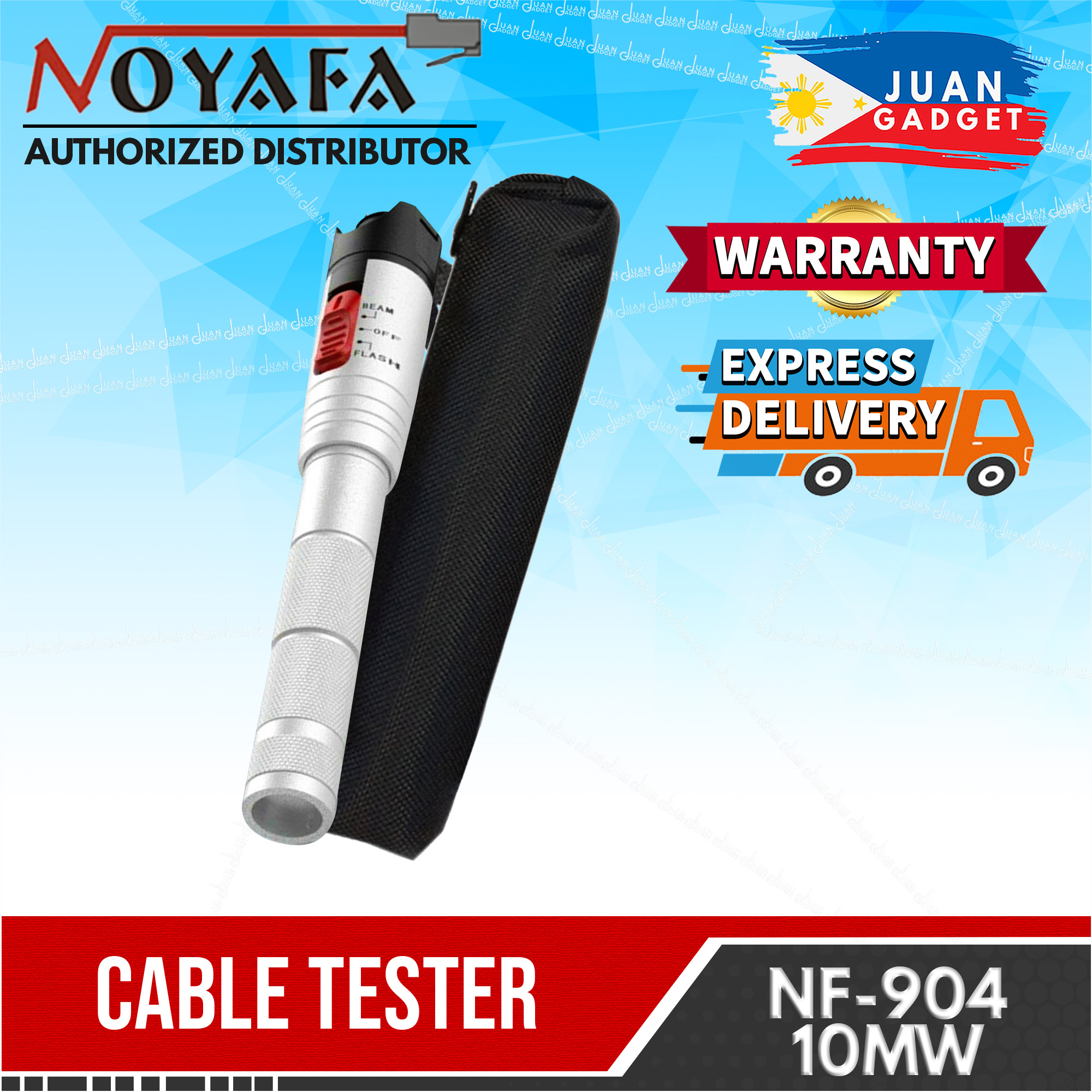 Noyafa NF-904-10MW Pen Type Red Light Source Visual Fault Locator ...