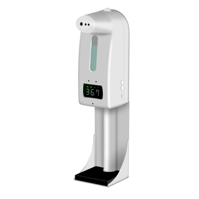 Upgraded K10 Pro Infrared Hand Temperature Measurement with Soap Dispenser Wall-Mounted for Home Schools and Communities